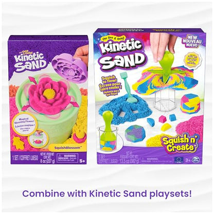 Kinetic Sand 2lb Pink, Moldable Play Sand Sensory Toys, Ages 3+ | Squish, Mold, Shape & Flow Play Sand, Resealable Bag for Easy Storage, Creative Open-Ended Play, Birthday Gifts for Kids