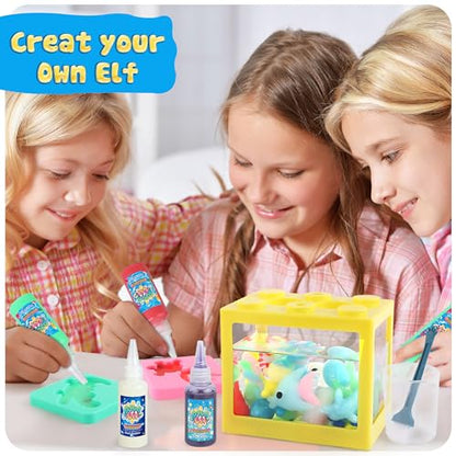 wookidel Aqua Fairy Water Gel Kit for Kid, Magic Water Elf Toy Kits