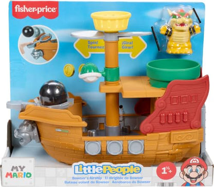 Fisher-Price Little People My Mario Bowser’s Airship Toy