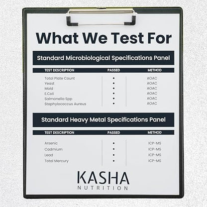 Kasha Purified Shilajit Capsules - 500mg/Serving - 50% Fulvic Acid - 120 Ct | Provide Antioxidants & Alleviate Painful Urination - Pure Himalayan, Made in Canada