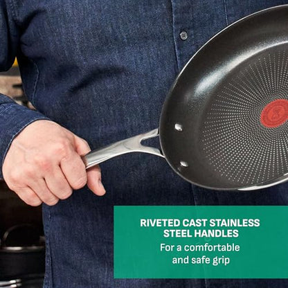 Jamie Oliver by Tefal Cooks Direct Nonstick Frying Pans Nonstick, 3-Pc Set