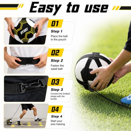 Soccer Trainer Adjustable Waist Belt for Soccer Volleyball Football