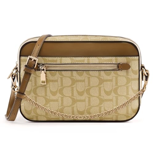 GOINSOUND Camera Purses Crossbody Shoulder Purse Designer Shoulder Handbags | 1 Front Zipper Pocket,2 Interior Slip Pockets,Multiple Pockets,Adjustable Shoulder Strap