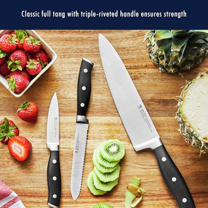 HENCKELS Forged Accent 3 Piece Knife Set, German Stainless Steel
