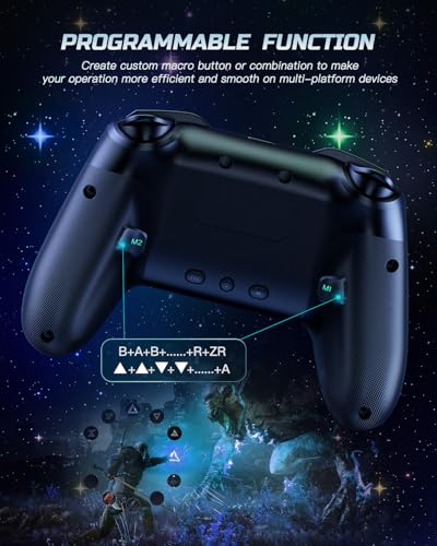 VOYEE Switch Controllers for Switch/Lite/OLED/PC Windows, RGB Star LED