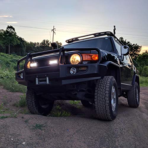 Nilight LED Light Bar 4PCS 6.5Inch 36w Flood LED Work Light Off Road Lights led bar Super Bright for Jeep Cabin Boat SUV Truck Car ATVs,2 Years Warranty
