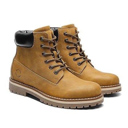Bruno Marc Men's Winter Boots Snow Boots,Yellow,11