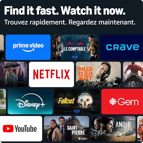 Amazon Fire TV Stick HD (nouveau modèle), téléviseur gratuit et en direct, télécommande vocale Alexa, alimenté par le téléviseur, configuration sans effort