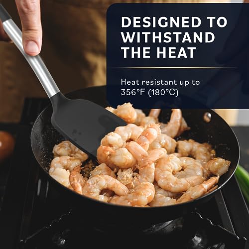 Home Hero 2 Pcs Heat Resistant Silicone Kitchen Utensil Set