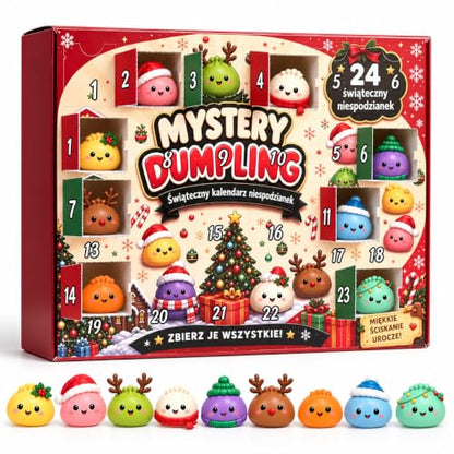 Christmas Squishies Advent Calendar 2026, 24 Mini Surprises & Fidgets