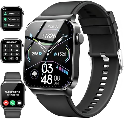2026 Smart Watch for Women Men, 1.85" HD Screen Smartwatch 110+ Sport Modes