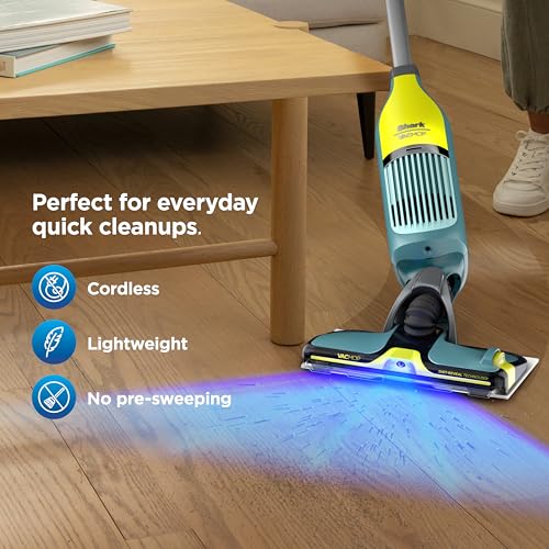 Shark VACMOP Reveal Cordless Vacuum & Spray Mop, Hard Floor, VM401C