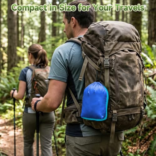 Camping Hammock Double Lightweight Nylon Hammock with Tree Straps