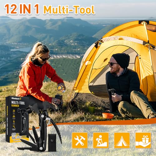 Christmas Stocking Stuffers for Men, Gifts for Men 12 in 1 Hammer Multitool