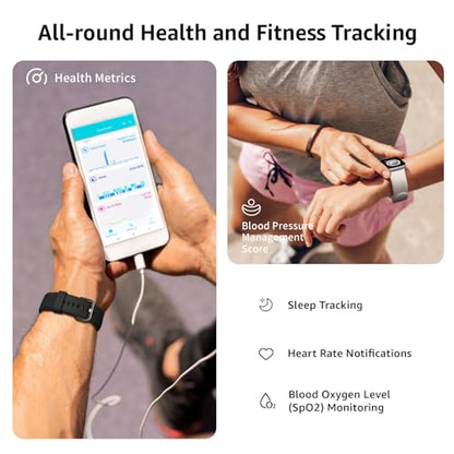 Smart Watch for Men Women, Bluetooth Calling, 1.85" HD Touch Screen Fitness Tracker, 140+ Sports Modes, Heart Rate Sleep Monitor, DIY Dial, IP68 Waterproof, Compatible with Android & iOS(Starlight)