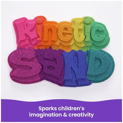 Kinetic Sand 2lb Pink, Moldable Play Sand Sensory Toys, Ages 3+ | Squish, Mold, Shape & Flow Play Sand, Resealable Bag for Easy Storage, Creative Open-Ended Play, Birthday Gifts for Kids