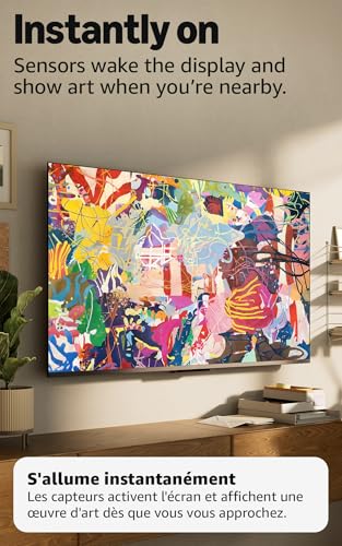 Amazon Ember 50" 4-Series with Fire TV (newest model), 4K Ultra HD smart TV with Alexa Remote, HDR10+, fast processor, Dolby Audio, Ambient Experience, free and live TV, Designed for Alexa+