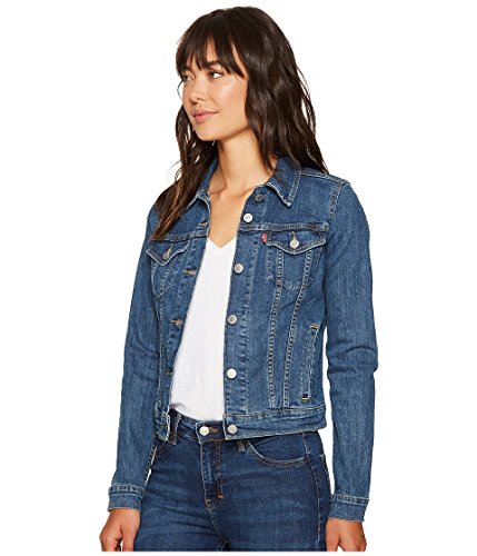 Levi's Women's Original Trucker Jacket, Sweet Jane (Waterless), Medium