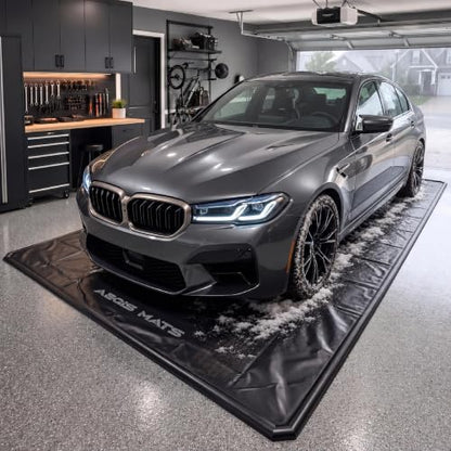 Aegis Mats 7'9" x 16' Garage Floor Mat, Non-Slip Containment Mat