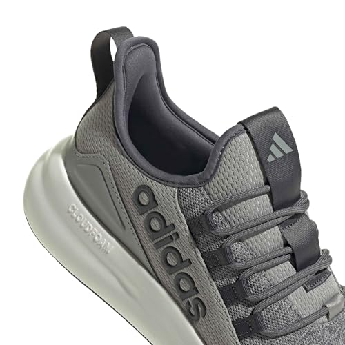 adidas Men's Lite Racer Adapt 8.0, Solid Grey/Grey/Grey, 12