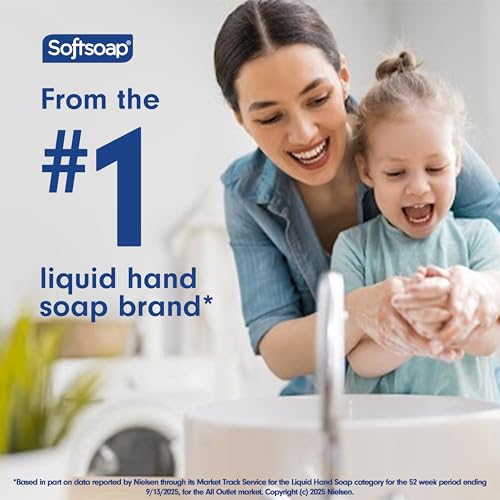 Softsoap Antibacterial Liquid Hand Soap Refill - Milk and Golden Honey 1.47 Liters - Moisturizing Hand Wash, Savon a Main, Dermatologically Tested, for Soft Smooth Skin (Packaging may vary)