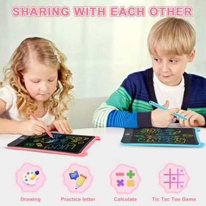 cimetech Kids LCD Writing Tablet, Toddler Drawing Tablet, Kids Toys 2 Pack