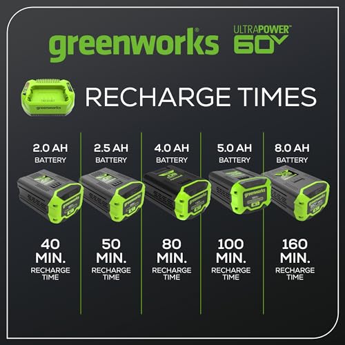 Greenworks 60V 3Ah Flat Standard Charger