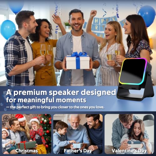 Wireless Induction Audio Speaker Stand, Birthday Gifts for Men Dad Him Boy