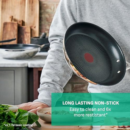 Jamie Oliver by Tefal Cooks Direct Nonstick Frying Pans Nonstick, 3-Pc Set