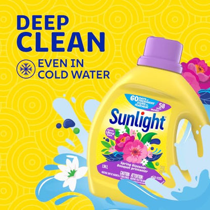Sunlight® Spring Blossom™ Laundry Detergent, 1.94L/58 Wash Loads