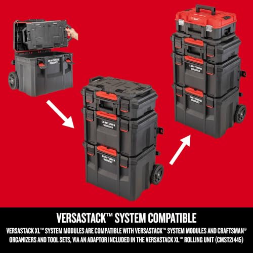 CRAFTSMAN TRADESTACK Tool Box, Tool Organizer, Drawer Unit (CMST21404)