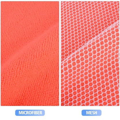 KinHwa Dish Cloths for Washing Dishes with Scrub Side, Microfiber Dish Rags