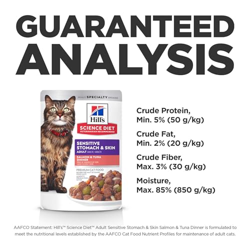 Hill's Science Diet, Sensitive Stomach & Skin, Adult, Wet Cat Food