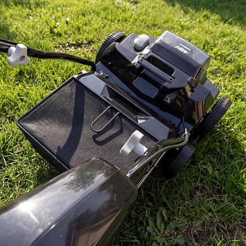 Sun Joe 24V-X2-DTS15 Scarifier and Dethatcher Kit, 5-Depth Positions, 15-inch, Brushless Motor, w/ 2 x 24-V 4.0-Ah Batteries and Dual Port Charger