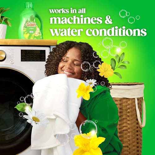 Gain Aroma Boost Liquid Laundry Detergent, Original Scent, HE Compatible, 107 Loads, 4.55L