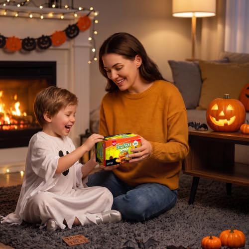 AMOS Peelerz Peelable Gummy Candy 240g Halloween Pumpkin Shaped Mixed Fruit Flavors 1 Box