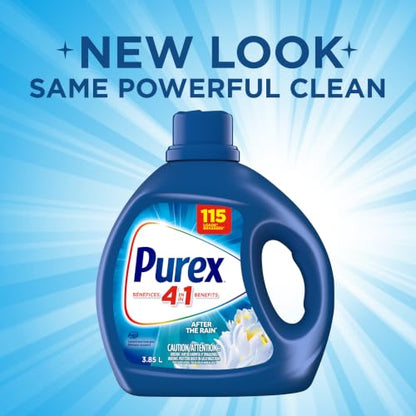 Purex® AFTER THE RAIN® Liquid Laundry Detergent 3.85L, 115 washloads