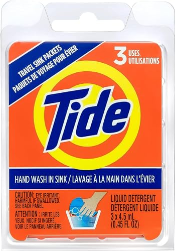 Tide Travel Sink Packets, 3-Count