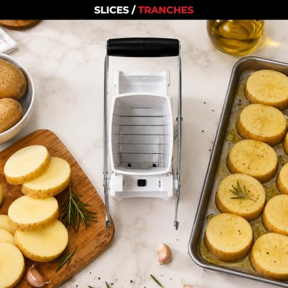 Starfrit Pro Fry Cutter & Cuber, 3-in-1 Potato & Vegetable Cutter