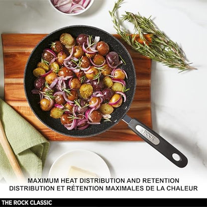 Starfrit The Rock Classic 28cm (11") Fry Pan, Non-Stick, Black