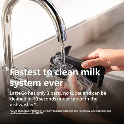 Philips 3200 Series Fully Automatic Espresso Machine, LatteGo Milk System