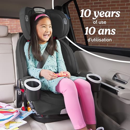 Graco 4Ever All-in-One Convertible Car Seat, 4-in-1 Baby to Big Kid Car Seat from 1.8-54 kg (4-120 lb), ProtectPlus Engineered, Drew