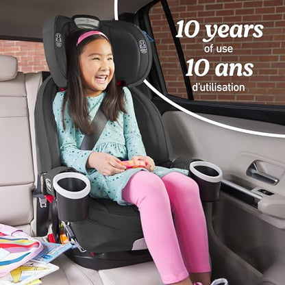 Graco 4Ever All-in-One Convertible Car Seat, 4-in-1 Baby to Big Kid Car Seat from 1.8-54 kg (4-120 lb), ProtectPlus Engineered, Drew