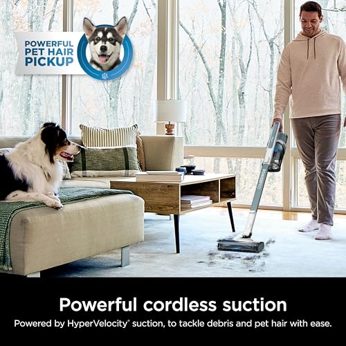 Shark® PowerPro Plus Cordless Stick Vacuum, Pure Water, IZ377H