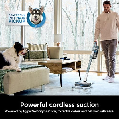 Shark® PowerPro Plus Cordless Stick Vacuum, Pure Water, IZ377H