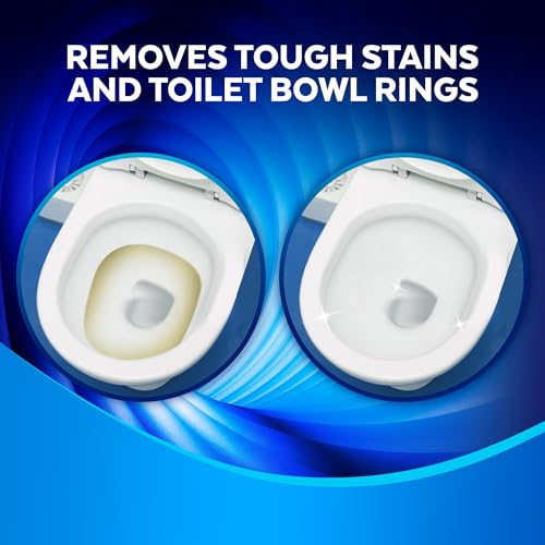 Lysol Power Toilet Bowl Cleaner, Disinfectant Gel, 2 X 710 mL