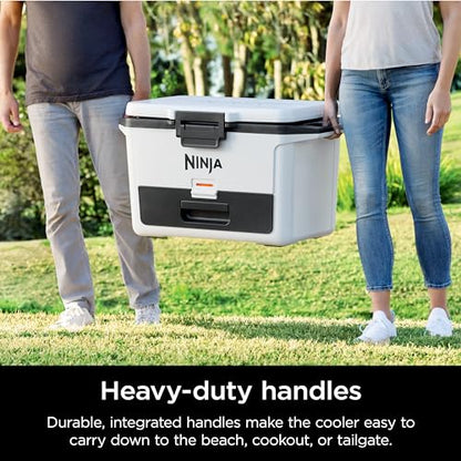 Ninja FrostVault 50qt/47.3L Hard Cooler, Dry Storage Drawer, Cloud White