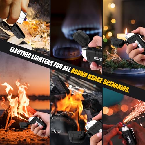 WEARXI Gifts for Men Electric Lighter, Stocking Stuffers for Men Adults