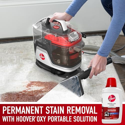 Hoover CleanSlate Portable Carpet and Upholstery Spot Cleaner, 40 oz Tank