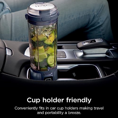 Ninja Blast Portable Blender, Cordless, 18oz/530mL, Denim Blue, BC151NVC